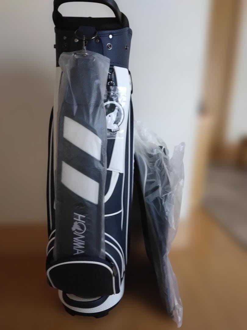 HONMA ゴルフキャディバッグ ホワイト・ネイビー