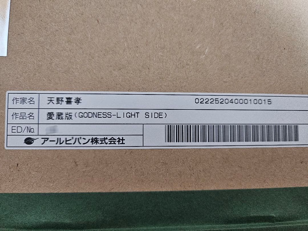 天野喜孝 GODNESS-LIGHT SIDE GOD-DARK SIDE