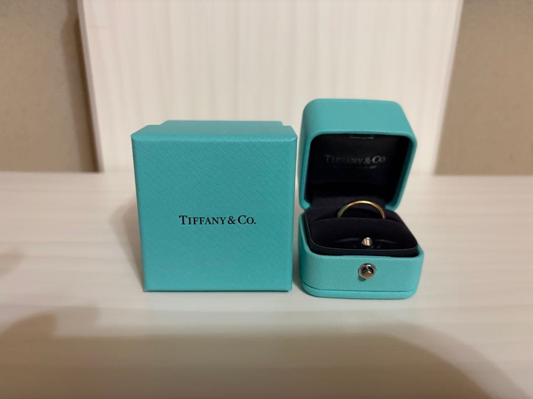 tiffany k18 リング　14号　最終値下げ
