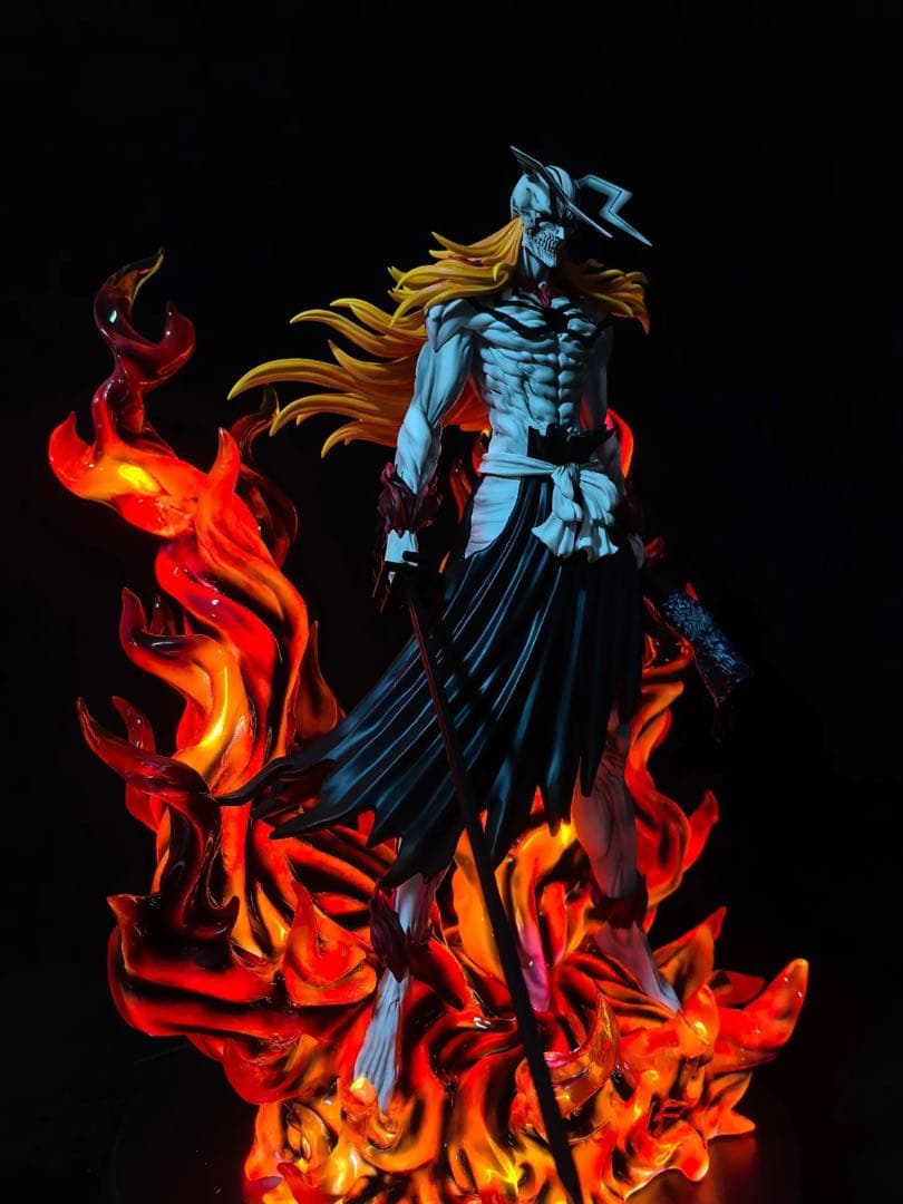 ブリーチ　黒崎一護の完全虚化　ガレージキッド　フィギュア　完成品