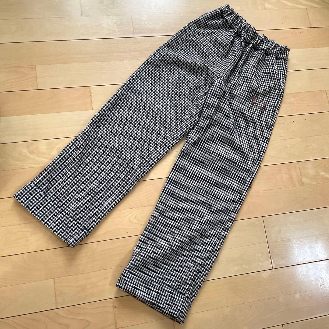 新品タグ付き　シャーリーテンプル　チェック柄フリルセットアップ 150cm