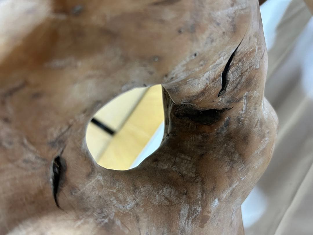 流木 アート作品 約1m置物 インテリア　木の根