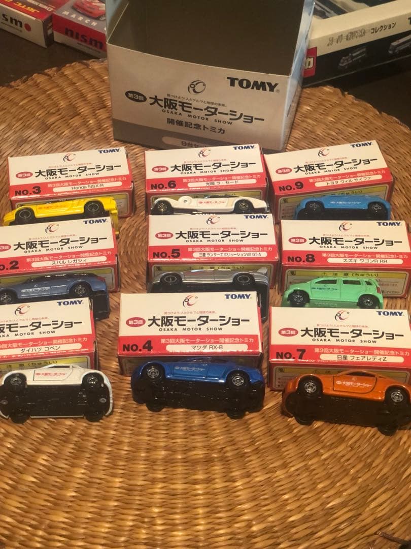 トミカ　大阪モーターショー　第三回　9台セット