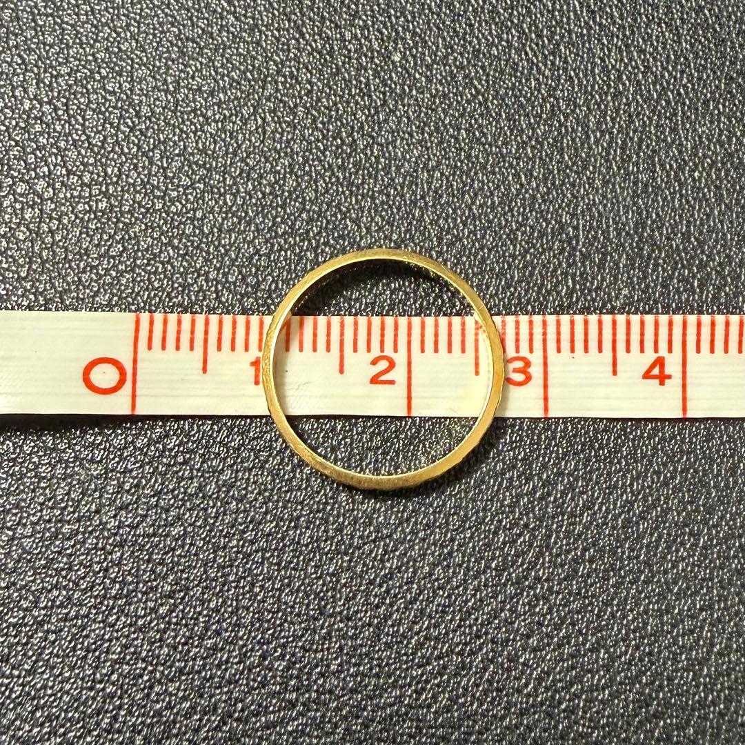 K18YG カットリング 9号