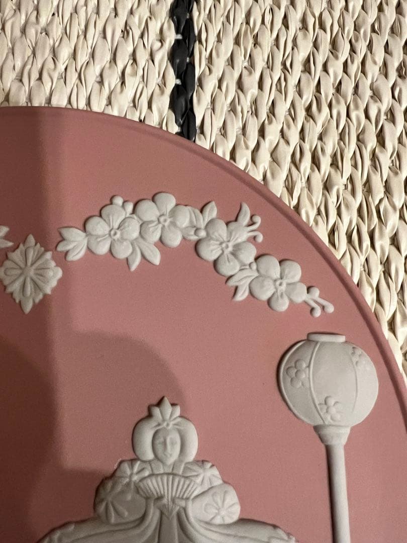 ウェッジウッド　ジャスパー　雛ドールプレート　リトルサムライプレート