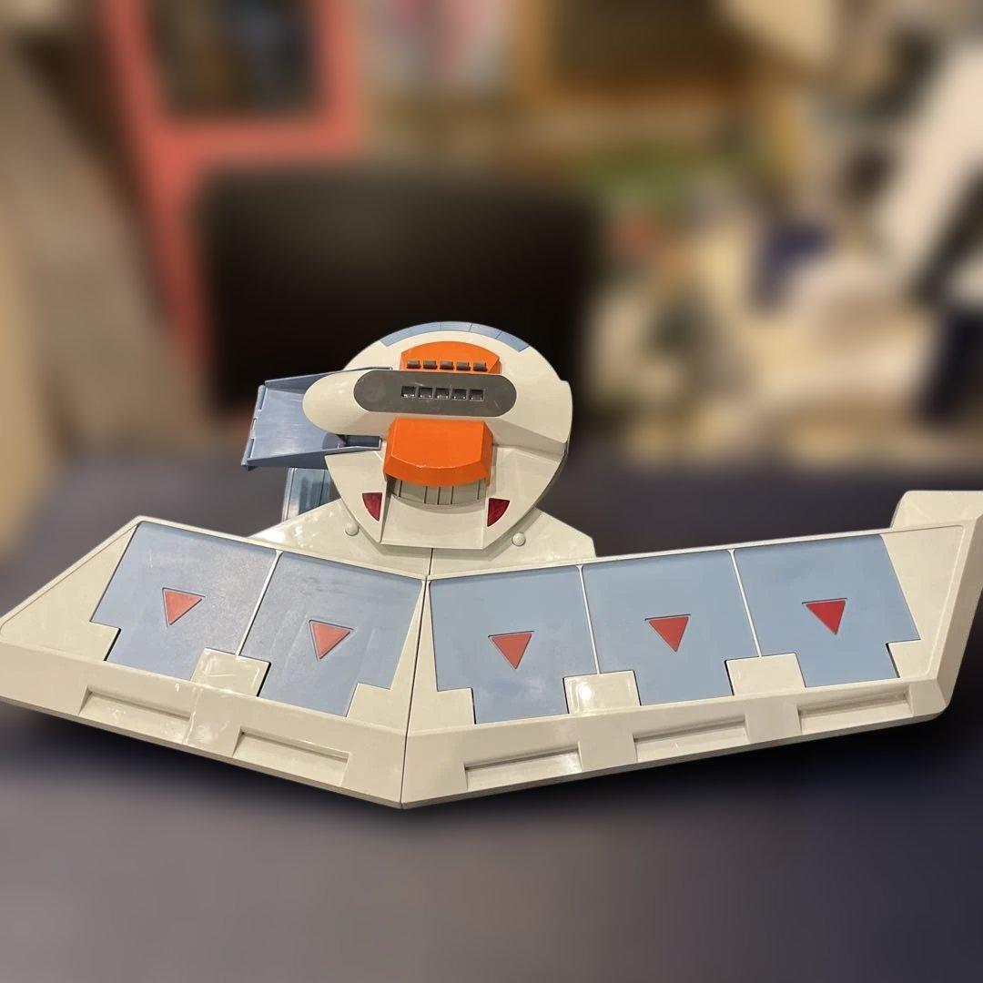 遊戯王 デュエルディスク ホワイト ブルージャンク