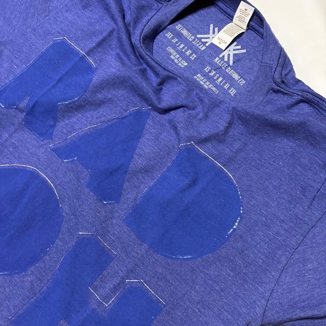 RADIOHEAD レディオヘッド 2016 Tシャツ 青 M