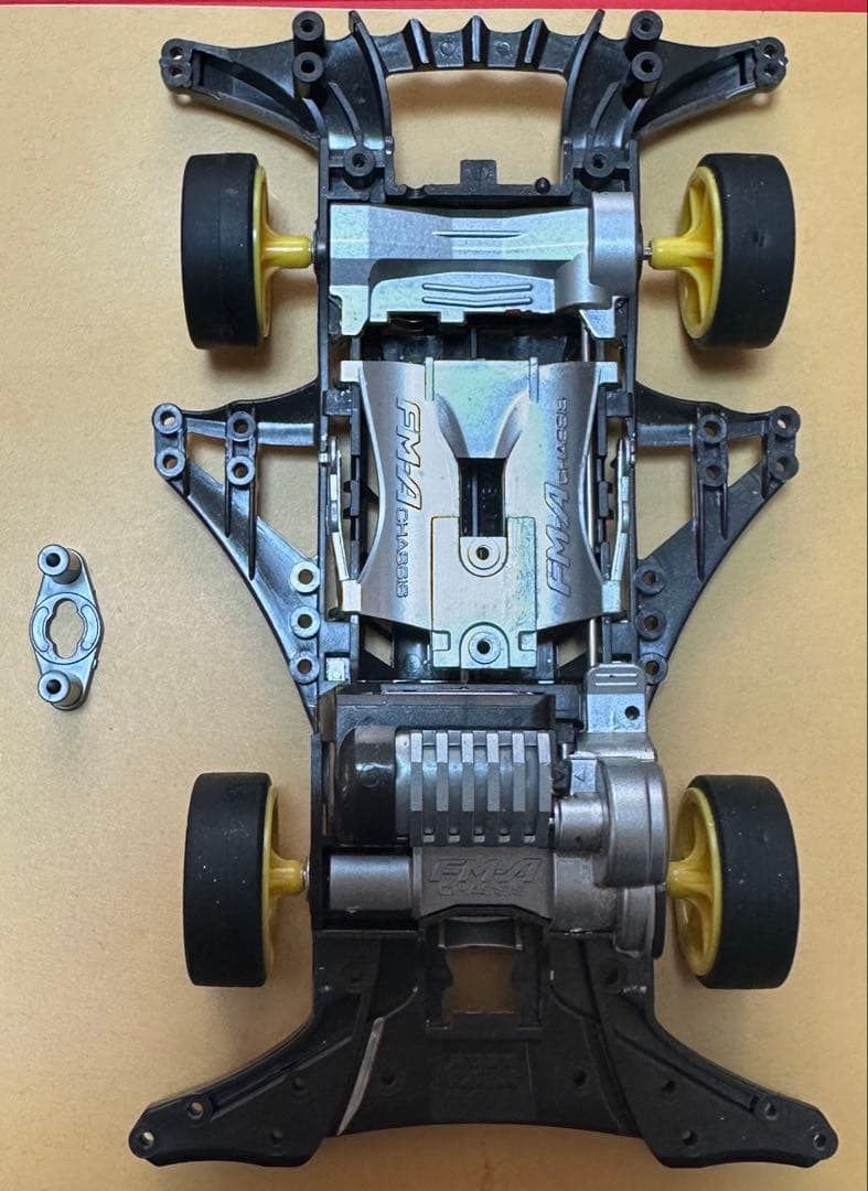 ミニ四駆 オリジナル塗装品 ブロッケンギガントG MINI 4WD 銀