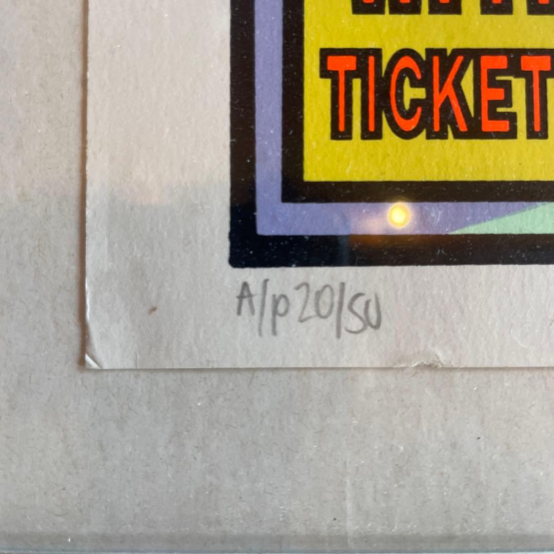 frank kozik / dinosaur jr シルクスクリーンポスター