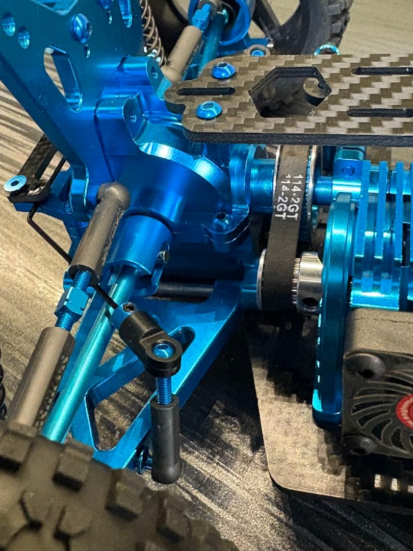 タミヤTT02B カスタム　カーボンシャーシ