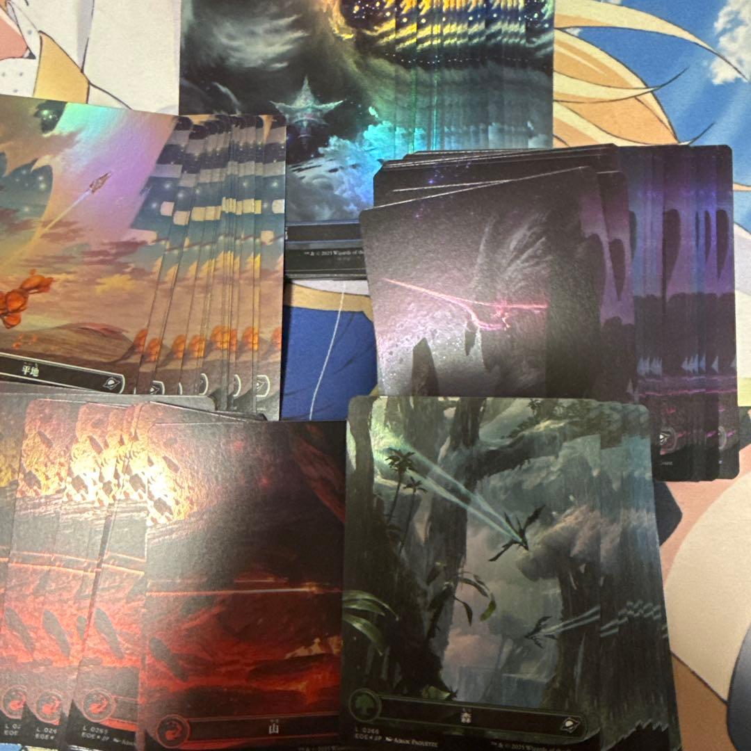 久遠の終端　基本土地foilセット