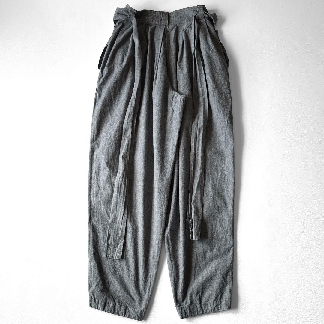 プランテーション イッセイミヤケ タック バルーン コットン パンツ アーカイブ