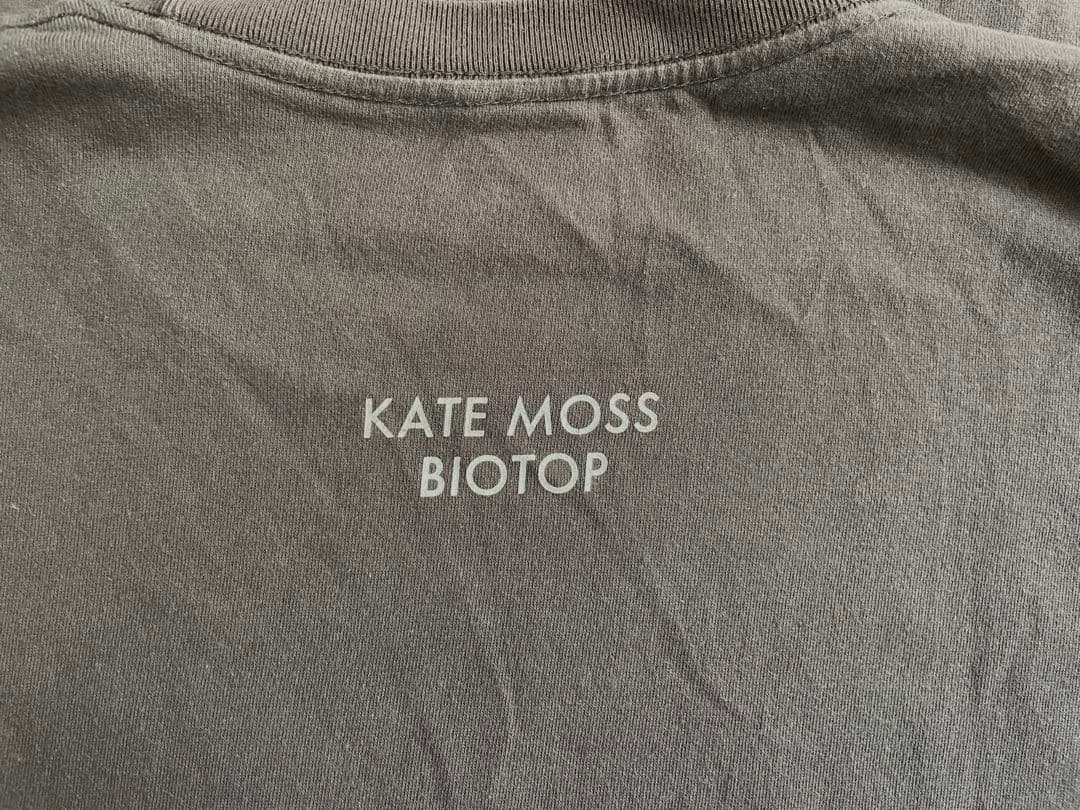 KATE MOSS BIOTOP 墨黒Tシャツ L