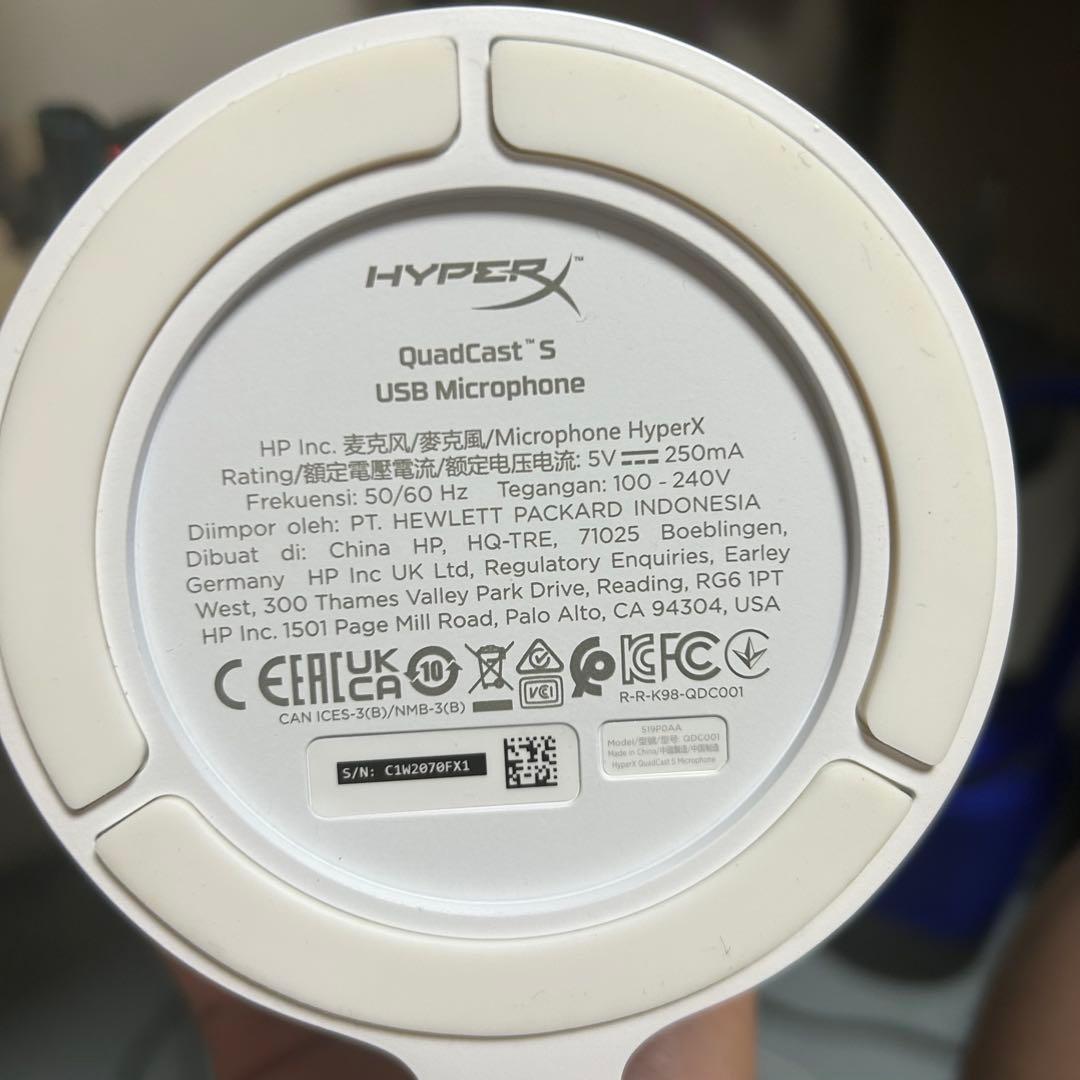 HyperX QuadCast S USBマイク