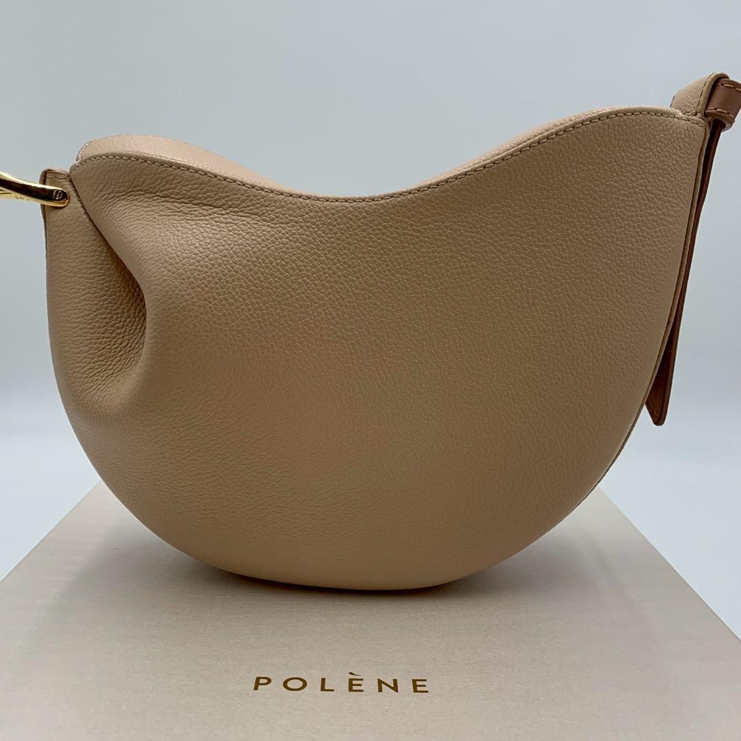 極美品 廃盤完売品 ポレーヌ トンカ 希少色 ショルダーバッグ バゲットバッグ