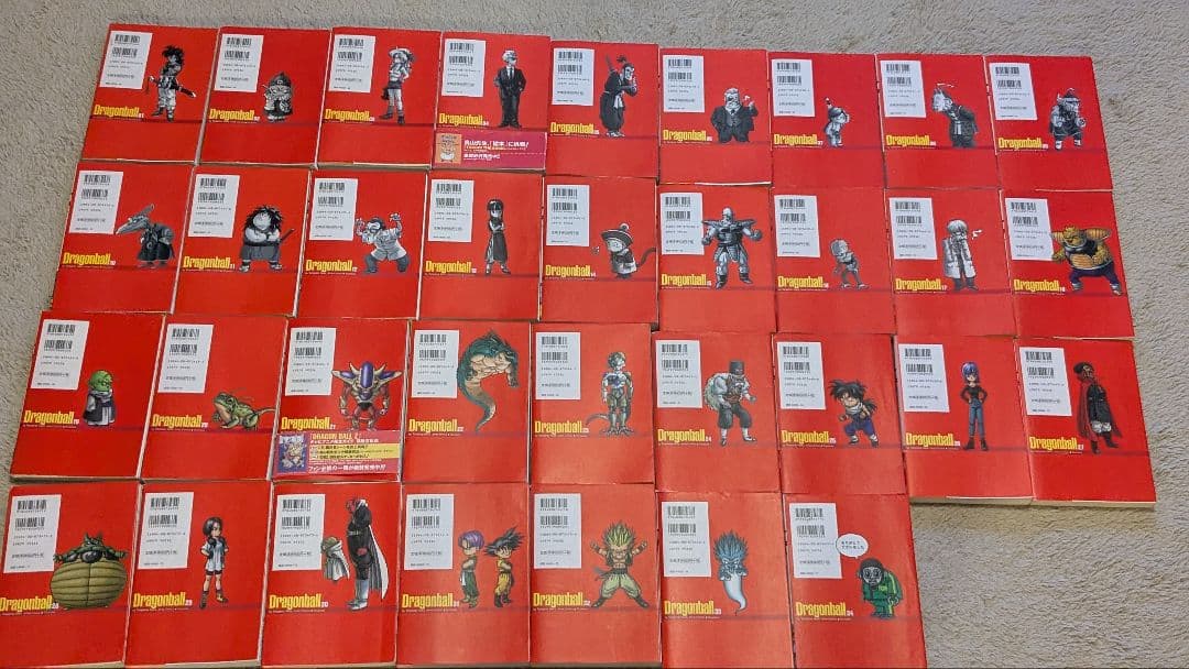 ドラゴンボール完全版 全34巻セット 初版多数　禁煙