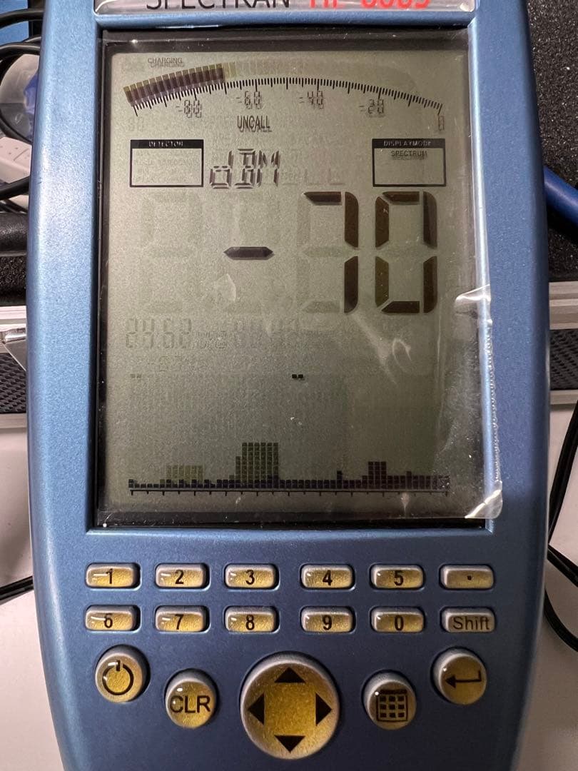 スペクトラムアナライザー Aaronia社製 SPECTRAN HF-6065