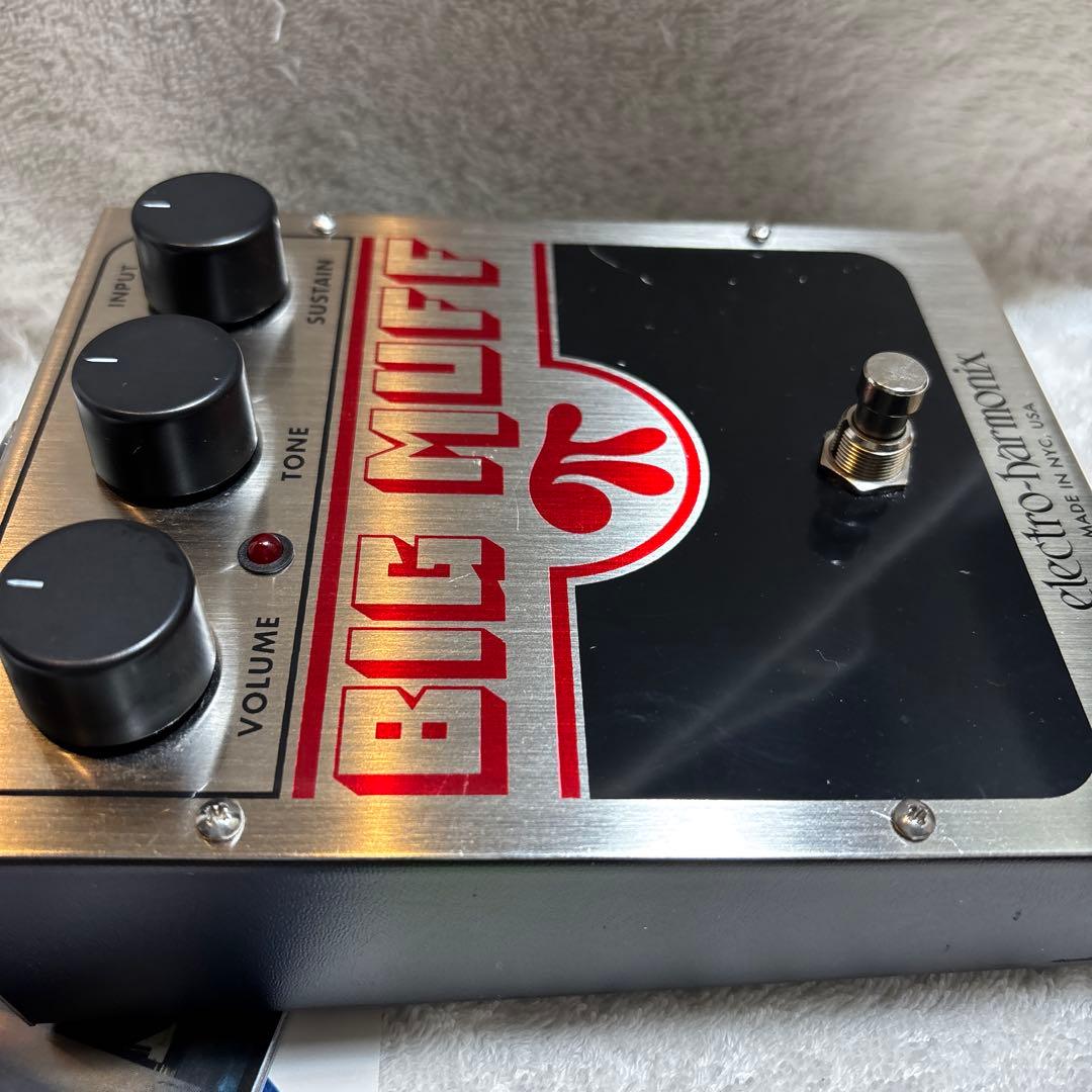 electro-harmonix bigmuff 箱、取説、ステッカー 変換付き