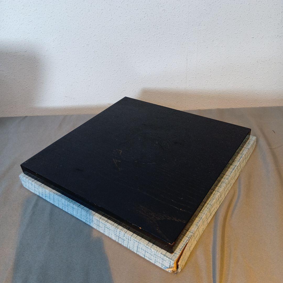 値下げ茶道具　風呂型電熱器　真塗紅鉢型　　　 敷板付