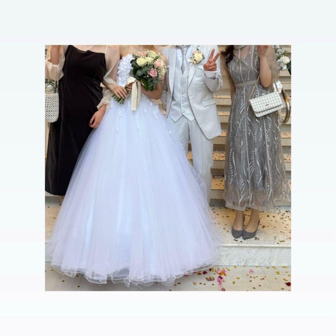 【あいこす】Leja パーティ ドレス S グレー