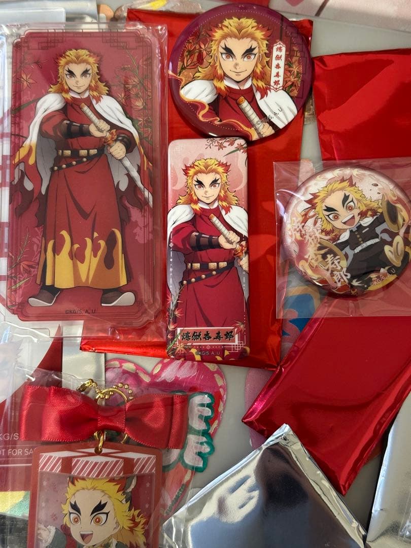 鬼滅の刃 ufotable 中国限定 アクリルスタンド 8点セット 煉獄杏寿郎