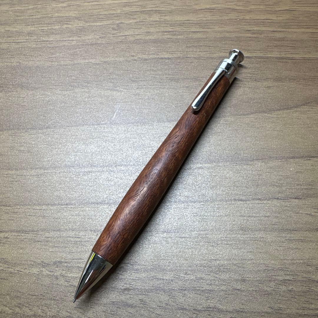 工房楔　花梨虎杢0.5mmシャープペンシル