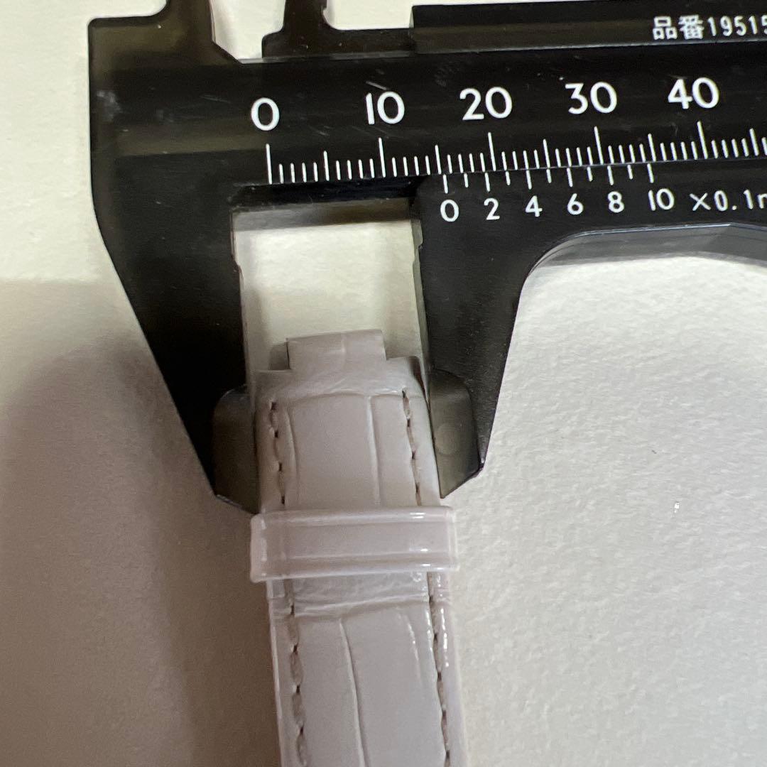 ルイヴィトン　時計ベルト　Sサイズ　アリゲーター　ホワイト