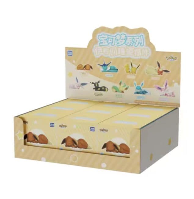 HOLLY BOX × ポケモン イーブイおやすみシリーズ フィギュア アソート