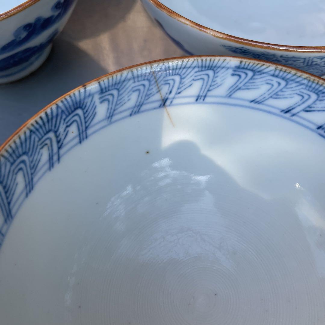 【肥55 】飯碗　15個　骨董品　有田焼