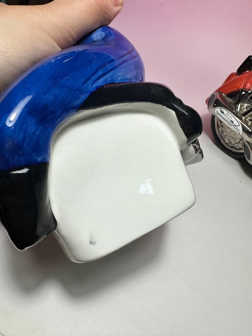 超希少 ベティ・ブープ Betty Boop バイク クッキージャー 外国製