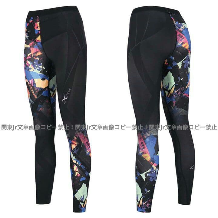 新品S 可愛柄 CW-Xジェネレーターモデル2.0 スポーツタイツ レギンス