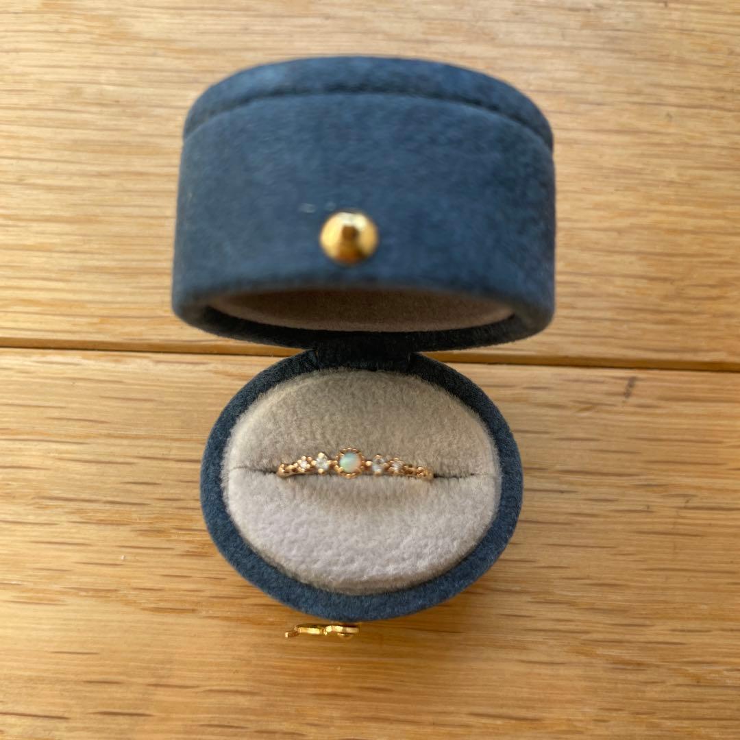 nojess ピンキーリング　3号　オパール