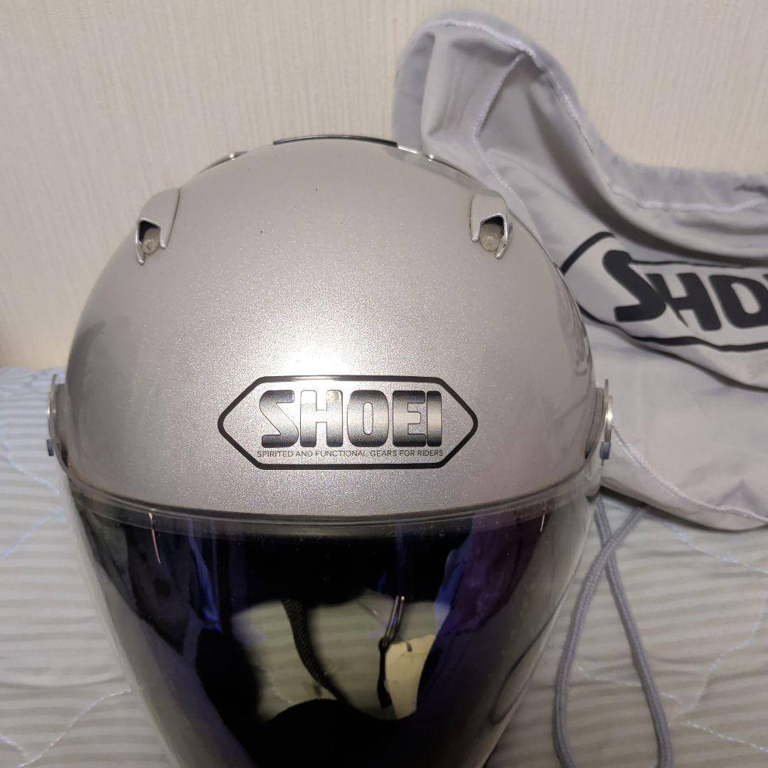 G*n様 SHOEI フルフェイスヘルメット シルバー 57-58 cm