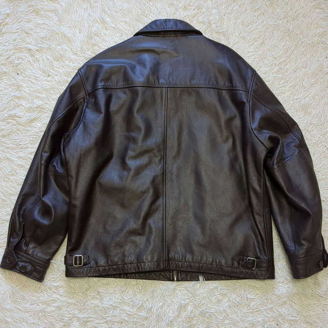 人気サイズ　OLD GAP オールドギャップ　カーコート　レザー　　XL