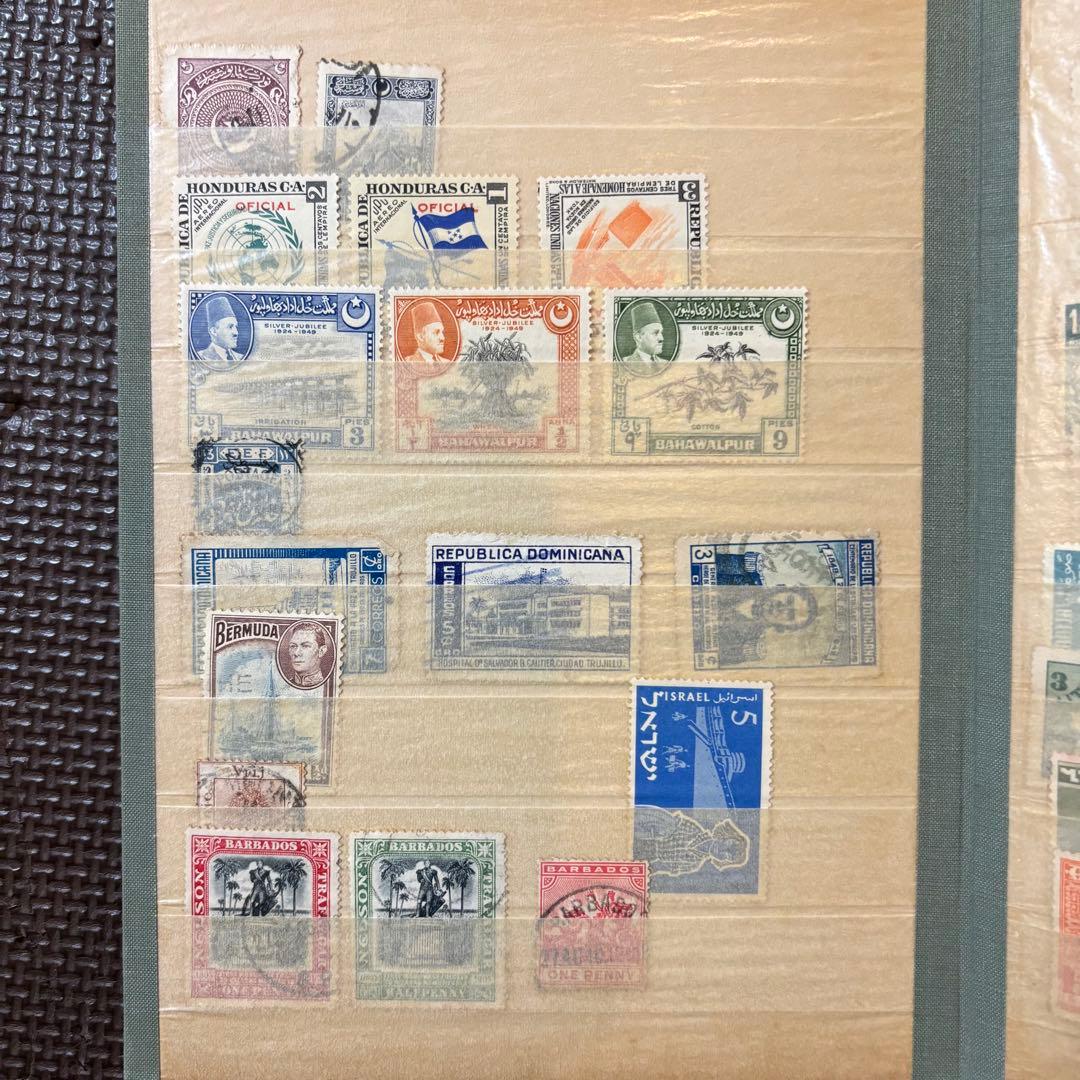 海外切手　まとめ　コレクションブック　12ページ