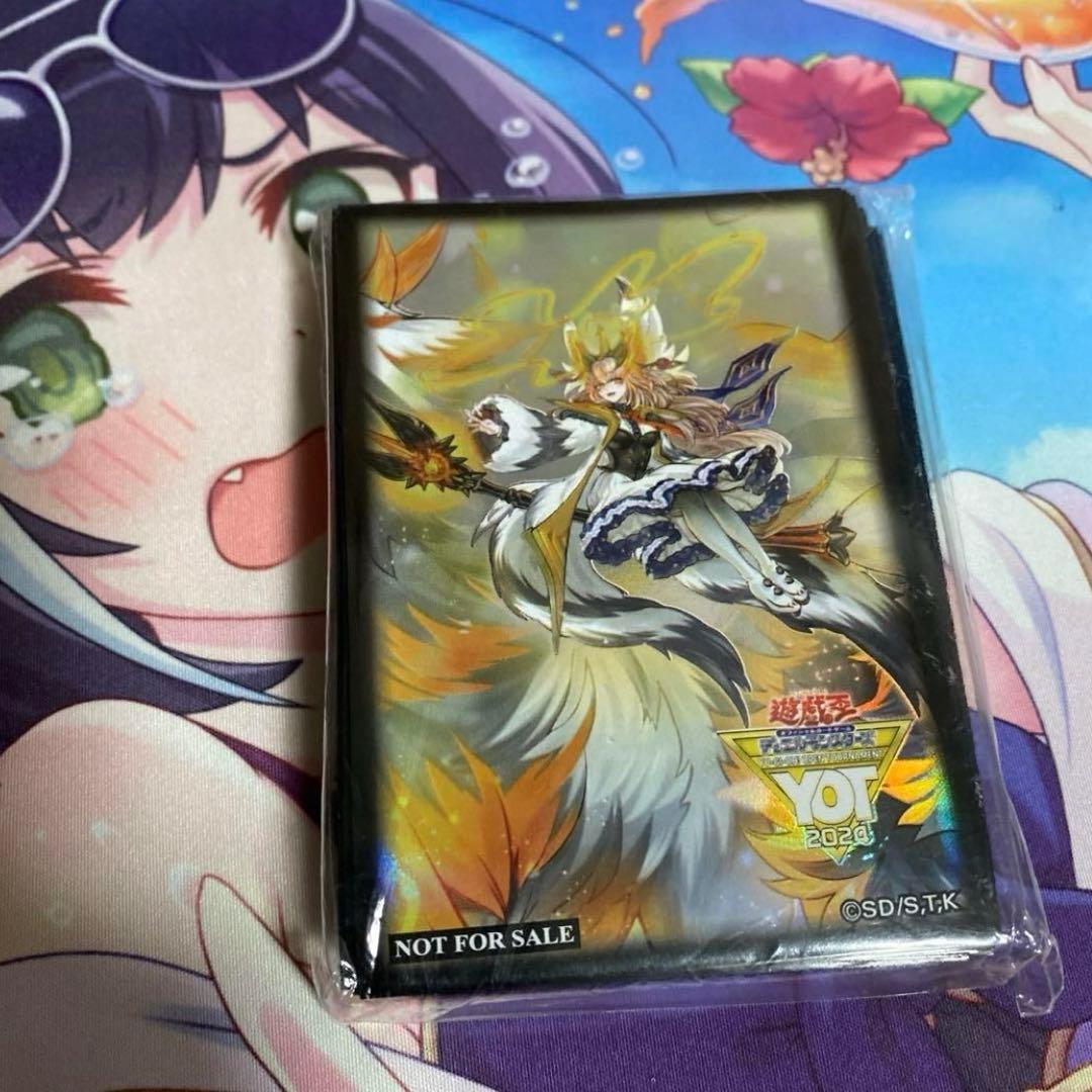 遊戯王 白き森の魔狼シルウィア YOT スリーブ 新品未使用 未開封