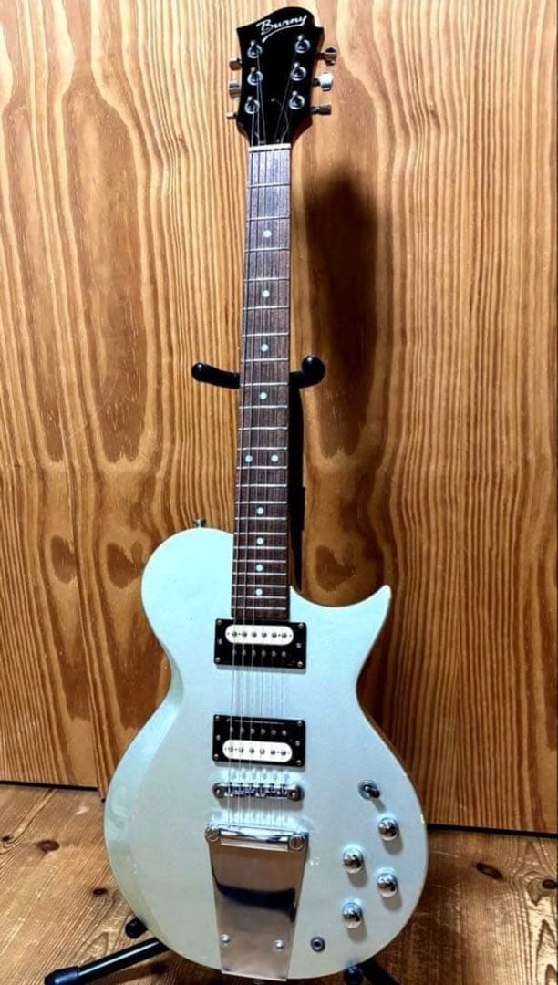 【カスタムテールピース付】Burny レスポールタイプ メンテ積み