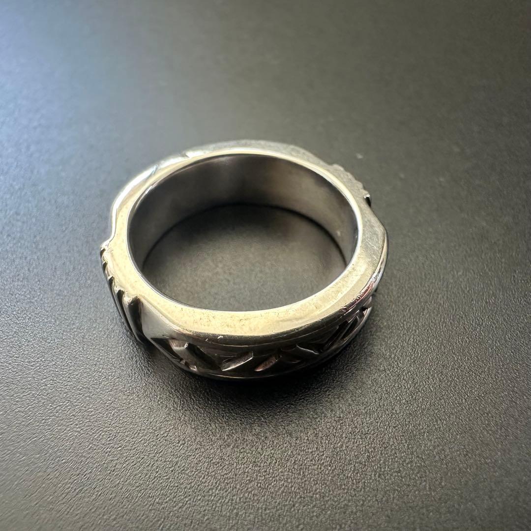 Navajo Jennifer Curtis スタンプワーク リング 13号