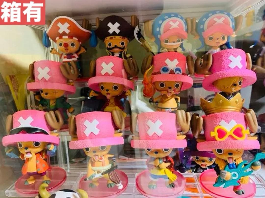 【美品】目指せ海賊！チョッパー 12体コンプリート+なりきりモリア計13体セット