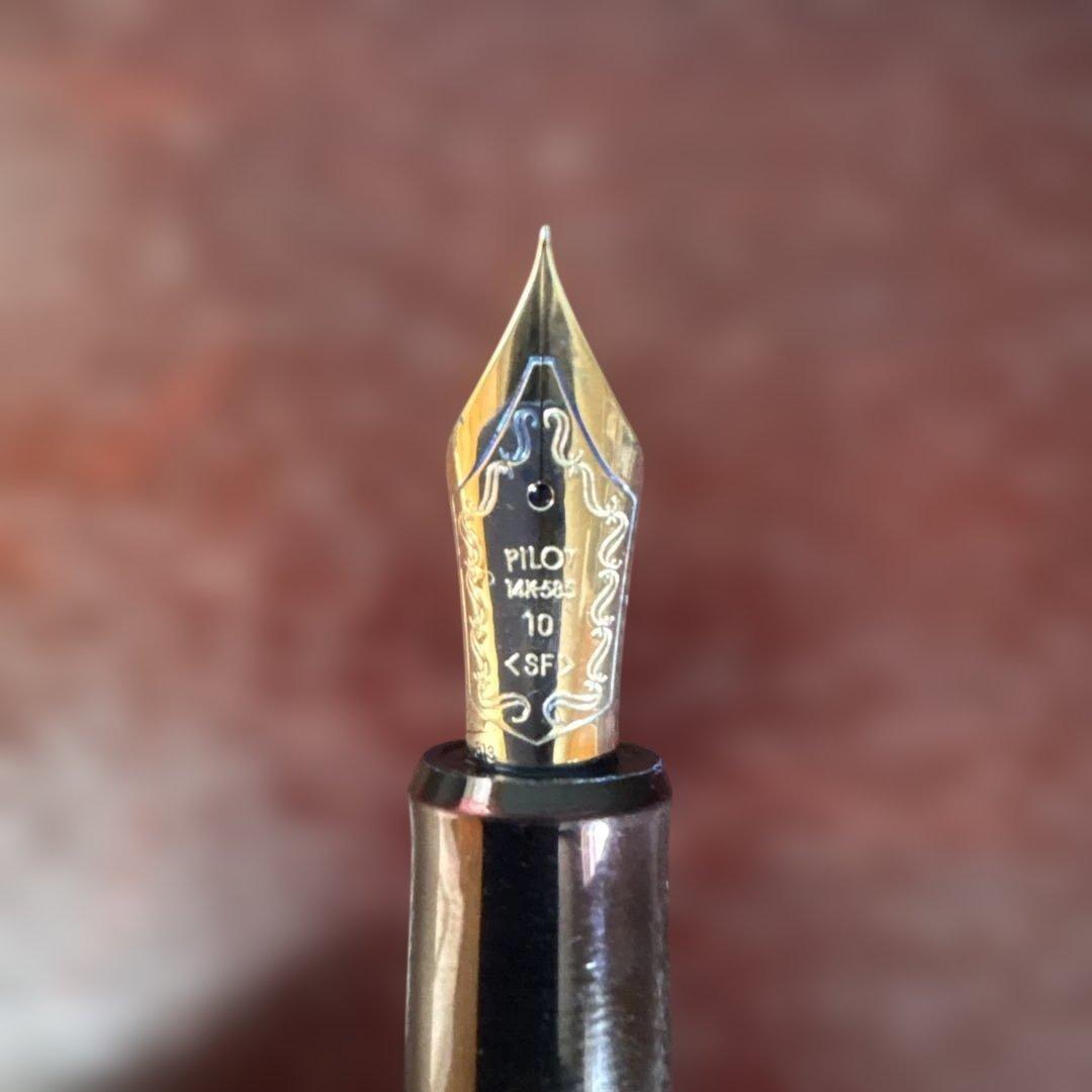 パイロット CUSTOM742 SF 万年筆　ペンケース付