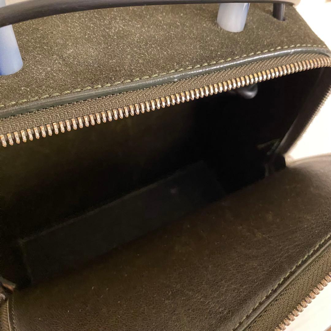 【定価約7万】BUILDING BLOCK ボックスバッグ スエード