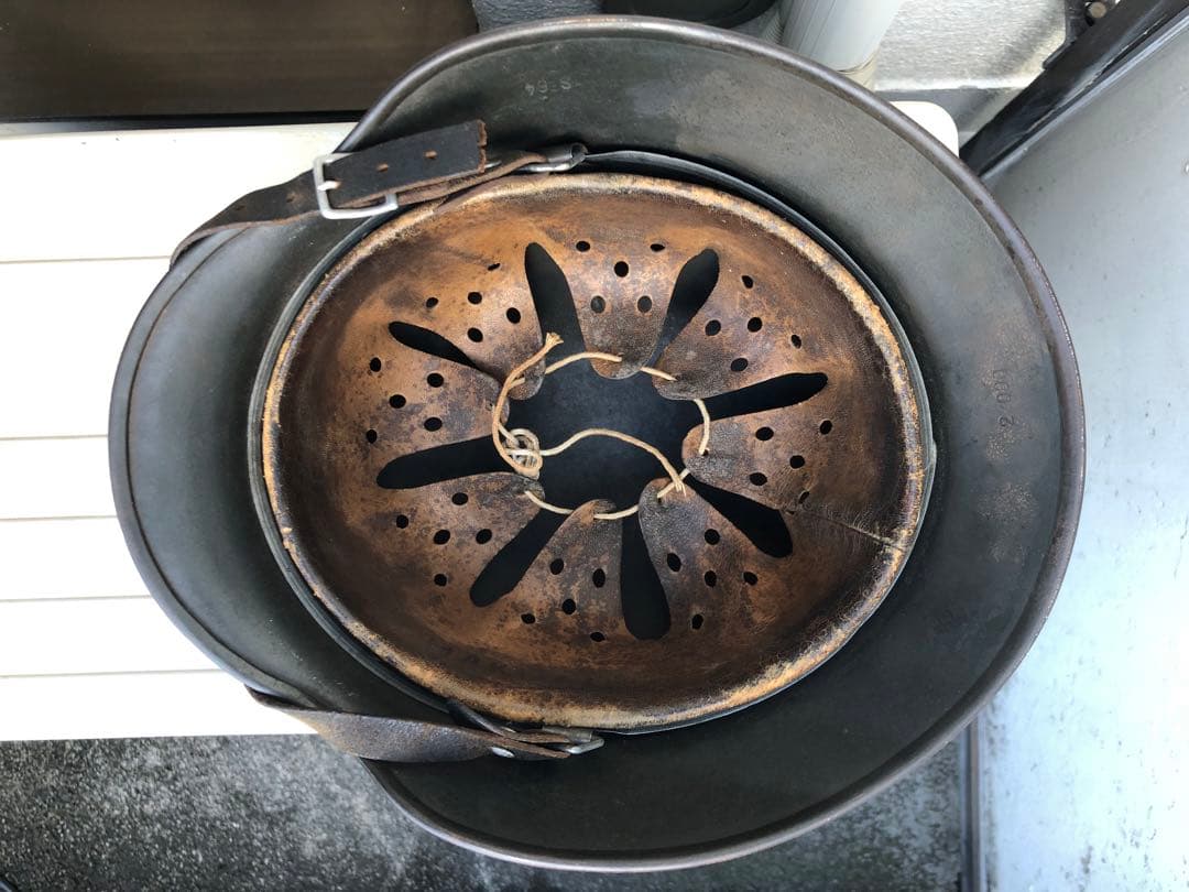 1940年 当時物 ww2ドイツ軍 M35海軍ヘルメット 実物