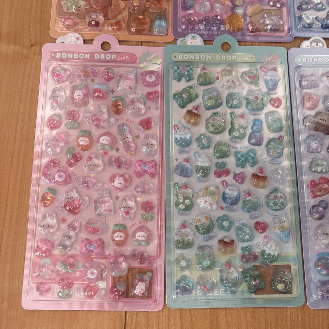 ボンボンドロップシール　15種セット