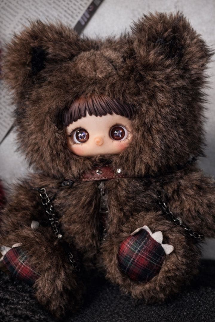 MayMei 霉霉 反逆ぬいぐるみシリーズ メイメイ 600％ ベージュくま