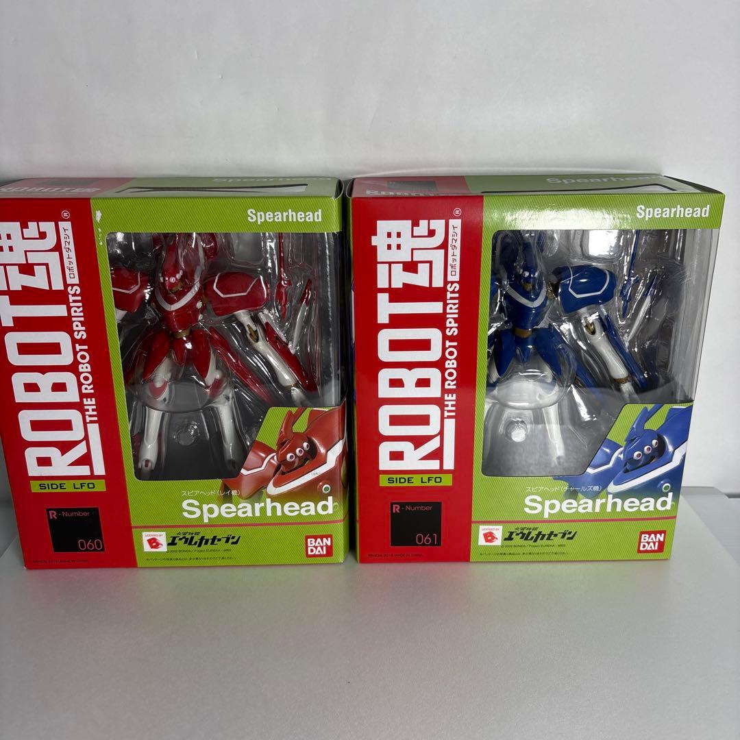 プ*。様 未開封ロボット魂エウレカセブンスピアヘッド（レイ機チャールズ機）SID