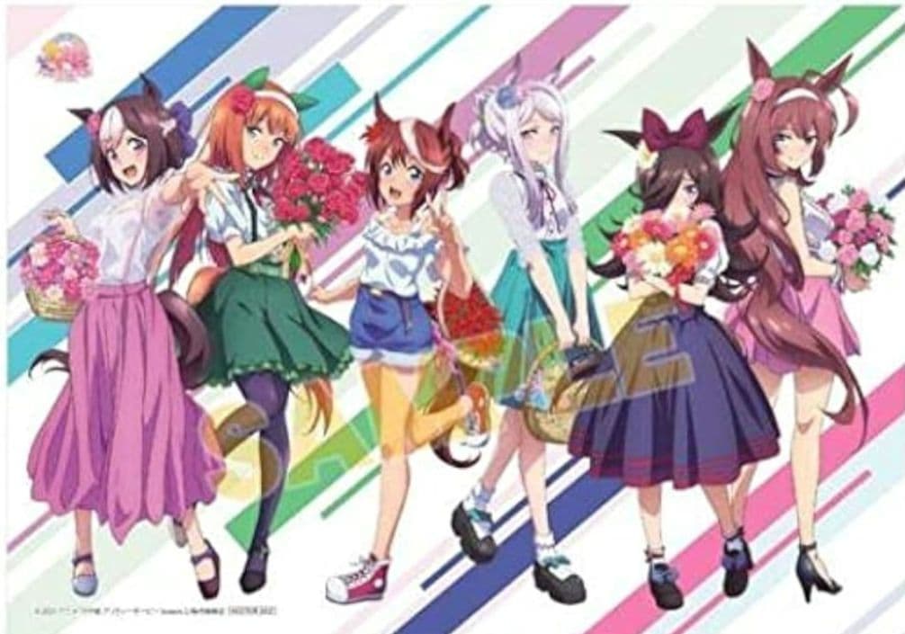 ウマ娘プリティーダービー　A3　布ポスター　キーホルダー