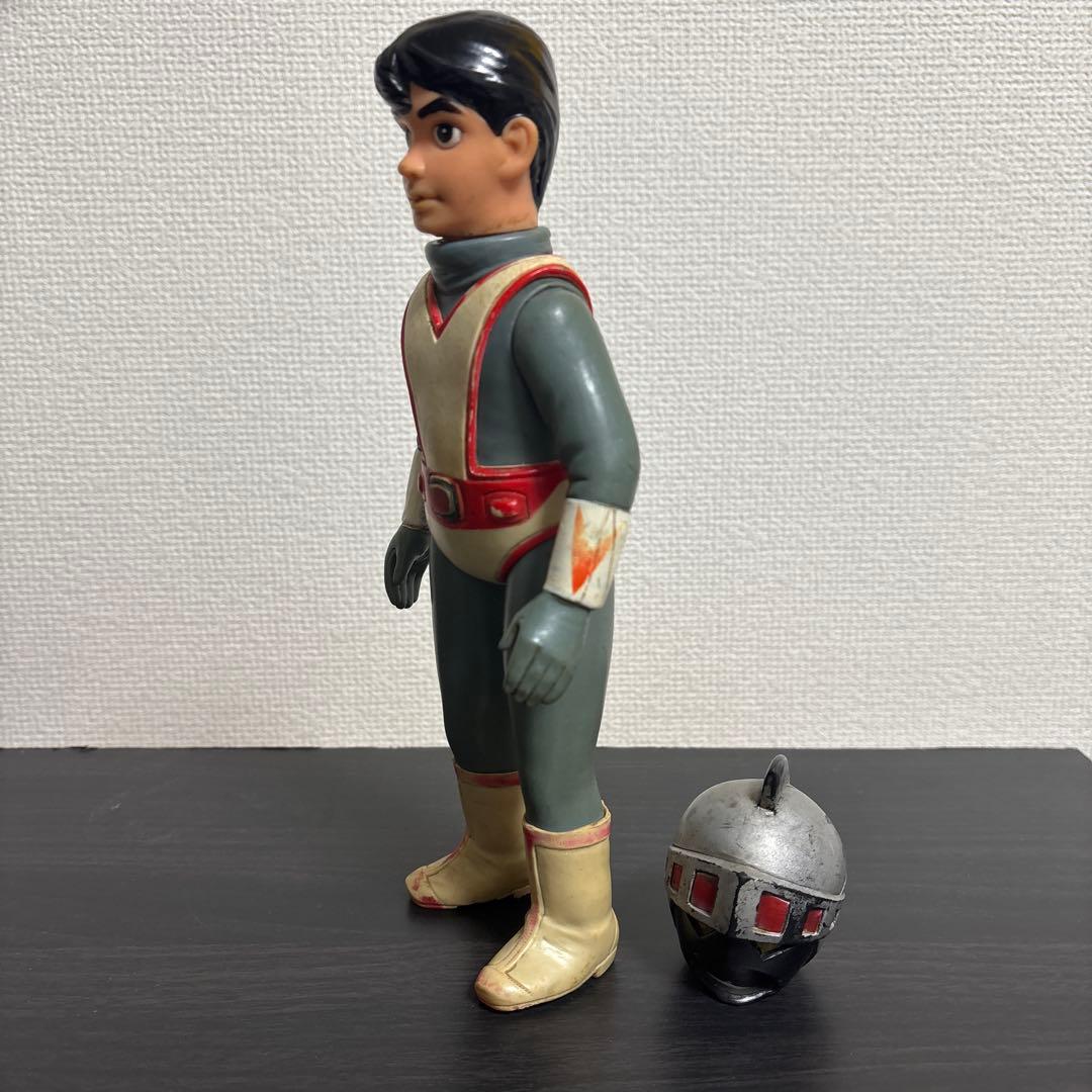 【ジャギ様取り置き】旧バンダイ シルバー仮面 面取れソフビ