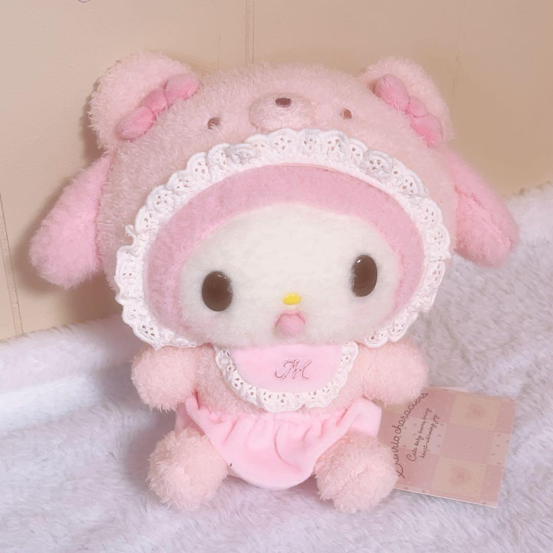 マイメロ ラテクマベビー ぬいぐるみ