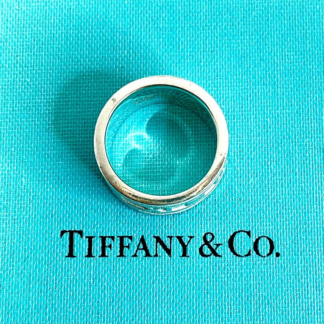 ティファニー アトラスリング ワイドリング ワイド リングシルバー925 14号