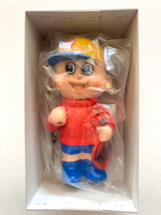 【新品・未使用】マルキュー坊や　貯金箱　ソフビ　NO.2